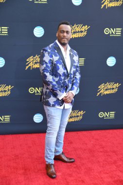 24 Mart 2018 Cumartesi günü Las Vegas 'taki Orleans Resort' ta düzenlenen 33. Yıldız Ödülleri Kırmızı Halı sırasında ünlüler.