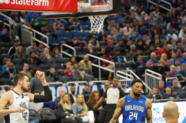 Orlando Magic, 26 Ocak 2020 'de Orlando Florida' daki Amway Center 'da Los Angeles Clippers' a ev sahipliği yaptı..  