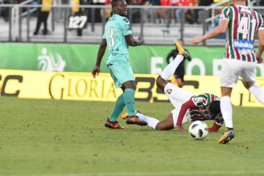 Fluminense, Florida Kupası 'nda 15 Ocak 2018' de Orlando Florida 'da oynanan Spektrum Stadyumu' nda Barcelona SC 'ye karşı..