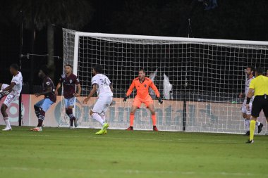 Real Salt Lake, 12 Temmuz 2020 'de Orlando Florida' da düzenlenen MLS Sırt Turnuvası sırasında Colorado Rapids ile karşı karşıya.