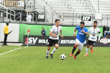 13 Ocak 2018 'de Orlando Florida' daki Spektrum Stadyumu 'nda düzenlenen Florida Kupası' nda Korucular Corinthianlara karşı..