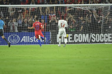 Amerikan Futbol Takımı 15 Kasım 2019 Cuma günü Orlando Florida 'daki Exploria Stadyumu' nda oynanan Concacaf Uluslar Ligi karşılaşmasında Kanada 'ya ev sahipliği yapmaktadır.