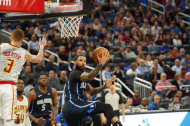 Orlando Magic 30 Aralık 2019 tarihinde Orlando, Florida 'daki Amway Center' da Atlanta Hawks 'a ev sahipliği yaptı.
