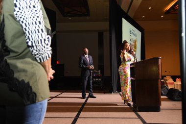 24 Mart 2018 'de Las Vegas Nevada' da Stellar Ödülleri haftası boyunca Gospel Yıldızları Kadınları.