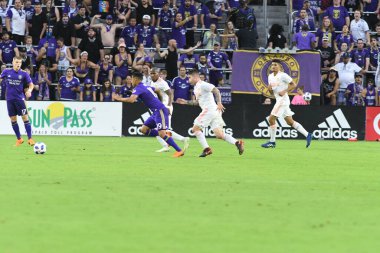 Orlando City SC, Atlanta United 'ı 13 Mayıs 2018' de Orlando City Stadyumu 'nda ağırladı..  