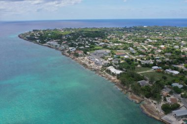 George Town 'daki Caymond Adası' ndaki en güzel plajların güzel manzarası. 