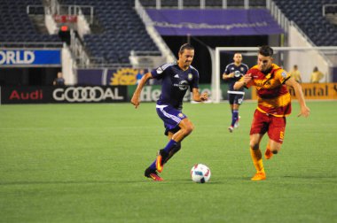 Orlando City SC, 29 Haziran 2016 'da Orlando Florida' daki Kamp Dünyası Stadyumu 'nda Fort Lauderdale Strikers' a ev sahipliği yaptı..