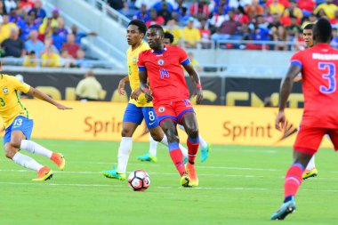 Brezilya, 8 Haziran 2016 tarihinde Orlando Florida 'daki Copa America Centenario' da Haiti ile karşılaştı..