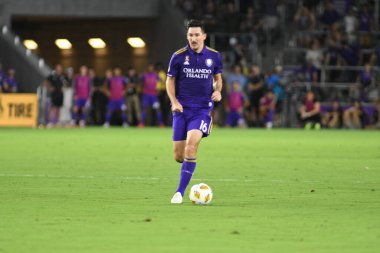 Orlando City SC, 22 Eylül 2018 'de Florida Exploria Stadyumu' nda Houston Dynamo 'yu ağırladı..