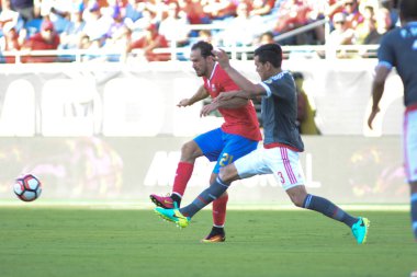 Kosta Rika, Copa America Centenario sırasında Paraguay ile Orlando Florida 'daki Dünya Kampı Stadyumu' nda karşılaştı..  