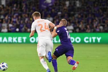 Orlando City SC, 24 Ağustos 2018 'de Florida Exploria Stadyumu' nda Atlanta United 'a ev sahipliği yaptı.