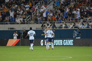 Paris Saint-Germain, Tottenham Hotspur 'a karşı 22 Temmuz 2017' de Orlando Florida 'daki Citrus Bowl' da.   