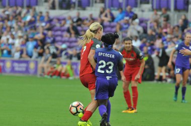 Orlando Pride, 23 Eylül 2017 'de Orlando City Stadyumu' nda Portland Thorns 'a ev sahipliği yaptı.. 