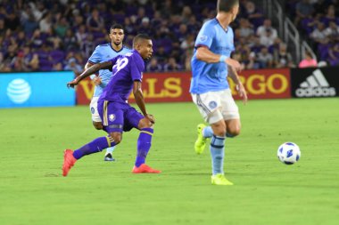 Orlando City 26 Temmuz 2018 'de Florida Exploria Stadyumu' nda NYC FC 'ye ev sahipliği yaptı. Fotoğraf: Marty Jean-Louis