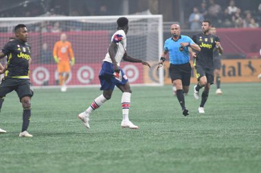 1 Ağustos 2018 tarihinde Atlanta 'daki Mercedez Benz Stadyumu' nda tüm yıldızlar Juventus 'a karşı..  