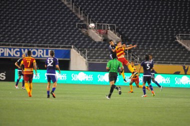 Orlando City SC, 29 Haziran 2016 'da Orlando Florida' daki Kamp Dünyası Stadyumu 'nda Fort Lauderdale Strikers' a ev sahipliği yaptı..
