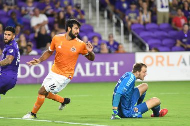 Orlando City SC, 22 Eylül 2018 'de Florida Exploria Stadyumu' nda Houston Dynamo 'yu ağırladı..