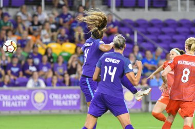 Orlando Pride 28 Haziran 2018 'de Orlando City Stadyumu' nda Houston Dash 'e ev sahipliği yaptı..  