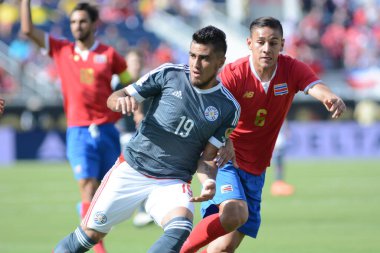 Kosta Rika, Copa America Centenario sırasında Paraguay ile Orlando Florida 'daki Dünya Kampı Stadyumu' nda karşılaştı.. 