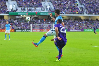 Orlando City, 5 Mart 2017 'de Orlando City Stadyumu' nda NYC FC 'ye ev sahipliği yaptı..