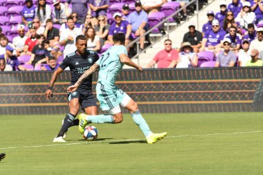 Orlando City SC 20 Nisan 2019 'da Orlando City Stadyumu' nda Vancouver Whitecaps 'a ev sahipliği yapıyor..  