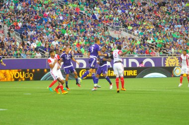 Orlando City SC, 18 Haziran 2016 'da Orlando Florida' daki Camp World Stadyumu 'nda San Jose Depremleri' ne ev sahipliği yaptı..