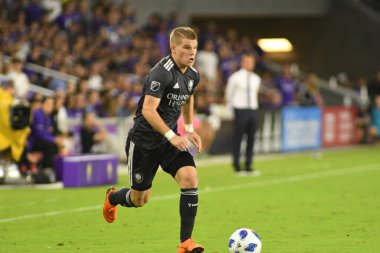Orlando City 21 Nisan 2018 'de Orlando Florida' daki Exploria Stadyumu 'nda San Jose depremlerine ev sahipliği yaptı..  