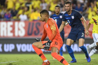 ABD Kolombiya 'ya karşı Raymond James Stadyumu' nda 11 Ekim 2018 'de.  