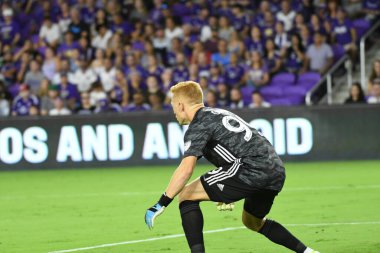 Orlando City SC, 6 Ağustos Salı günü Orlando Florida 'daki Exploria Stadyumu' nda oynanan ABD Kupası sırasında Atlanta United FC 'ye ev sahipliği yaptı..