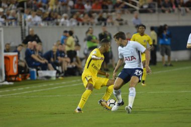 Paris Saint-Germain, Tottenham Hotspur 'a karşı 22 Temmuz 2017' de Orlando Florida 'daki Citrus Bowl' da.   