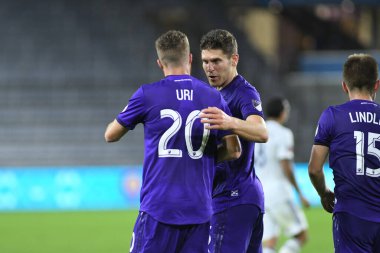 Orlando City 20 Şubat 2019 Çarşamba günü Orlando Fl 'daki Orlando City Stadyumu' nda New England 'a ev sahipliği yaptı.