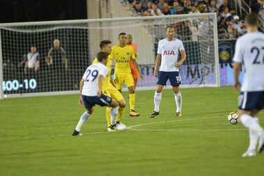 Paris Saint-Germain, Tottenham Hotspur 'a karşı 22 Temmuz 2017' de Orlando Florida 'daki Citrus Bowl' da.   