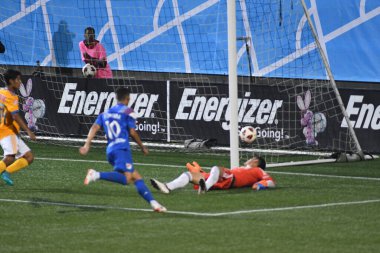 Atlanta United sunucusu Tigres & MLS Homegrown takımları 31 Temmuz 2018 'de Atlanta, Georgia' da düzenlenen MLS All Star haftasında.
