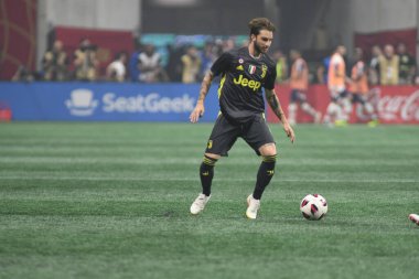 1 Ağustos 2018 tarihinde Atlanta 'daki Mercedez Benz Stadyumu' nda tüm yıldızlar Juventus 'a karşı.. 