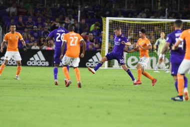 Orlando City SC, 22 Eylül 2018 'de Florida Exploria Stadyumu' nda Houston Dynamo 'yu ağırladı..