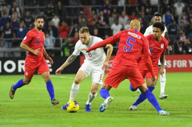 Amerikan Futbol Takımı 15 Kasım 2019 Cuma günü Orlando Florida 'daki Exploria Stadyumu' nda oynanan Concacaf Uluslar Ligi karşılaşmasında Kanada 'ya ev sahipliği yapmaktadır.