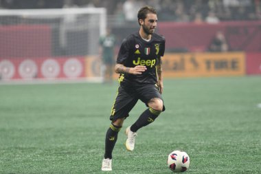 1 Ağustos 2018 tarihinde Atlanta 'daki Mercedez Benz Stadyumu' nda tüm yıldızlar Juventus 'a karşı..  