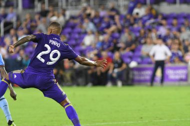 Orlando City 26 Temmuz 2018 'de Florida Exploria Stadyumu' nda NYC FC 'ye ev sahipliği yaptı. Fotoğraf: Marty Jean-Louis