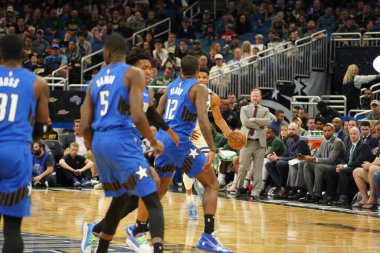 Orlando Magic, 8 Şubat 2020 tarihinde Orlando Florida 'daki Amway' de Milwaukee Bucks 'a ev sahipliği yaptı..  
