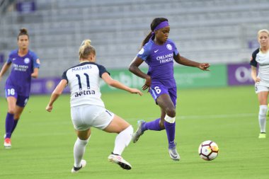 Orlando Pride, 23 Mayıs 2018 'de Orlando Florida' daki Exploria Stadyumu 'nda Kuzey Carolina Cesareti' ne ev sahipliği yapmaktadır..  
