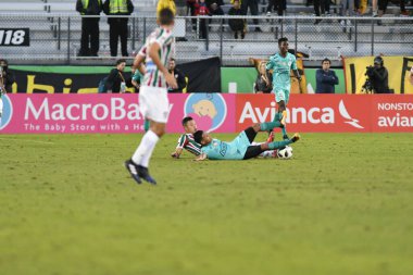 Fluminense, Florida Kupası 'nda 15 Ocak 2018' de Orlando Florida 'da oynanan Spektrum Stadyumu' nda Barcelona SC 'ye karşı..