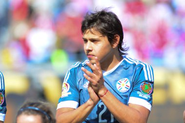 Kosta Rika, Copa America Centenario sırasında Paraguay ile Orlando Florida 'daki Dünya Kampı Stadyumu' nda karşılaştı.. 