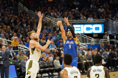 Orlando Magic 10 Kasım 2019 'da Indiana Pacers' ı Amway Center 'da ağırlıyor. Fotoğraf: Marty Jean-Louis
