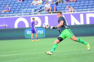 Orlando City, 24 Ağustos 2016 'da Orlando Florida' daki Kamp Dünyası Stadyumunda Toronto FC 'ye ev sahipliği yaptı..