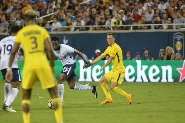 Paris Saint-Germain, Tottenham Hotspur 'a karşı 22 Temmuz 2017' de Orlando Florida 'daki Citrus Bowl' da.   