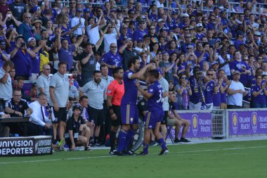 Orlando City 29 Nisan 2017 'de Orlando, Florida' daki Orlando City Stadyumu 'nda Colorado Rapids' e ev sahipliği yaptı.) 