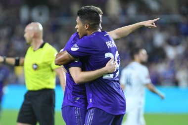 Orlando City 20 Şubat 2019 Çarşamba günü Orlando Fl 'daki Orlando City Stadyumu' nda New England 'a ev sahipliği yaptı.