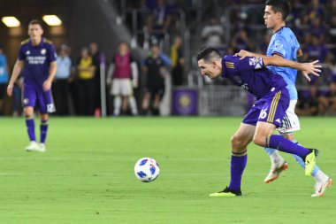 Orlando City 26 Temmuz 2018 'de Florida Exploria Stadyumu' nda NYC FC 'ye ev sahipliği yaptı. Fotoğraf: Marty Jean-Louis