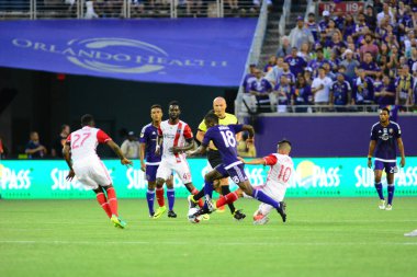 Orlando City SC, 18 Haziran 2016 'da Orlando Florida' daki Camp World Stadyumu 'nda San Jose Depremleri' ne ev sahipliği yaptı..