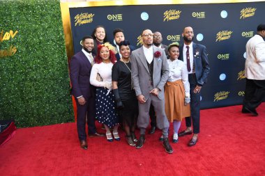 24 Mart 2018 Cumartesi günü Las Vegas 'taki Orleans Resort' ta düzenlenen 33. Yıldız Ödülleri Kırmızı Halı sırasında ünlüler.